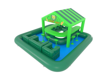 Poolbar groen