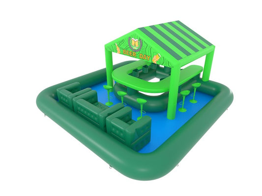 Poolbar groen