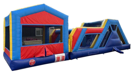 Stormbaan blauw/rood 15m