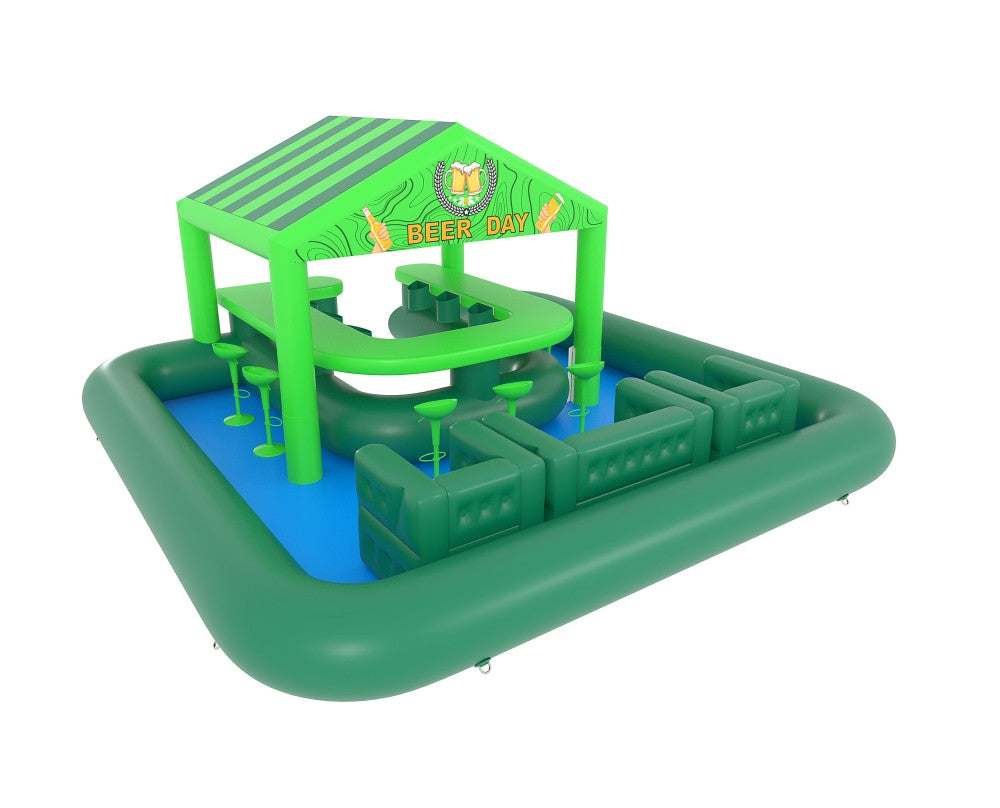 Poolbar groen